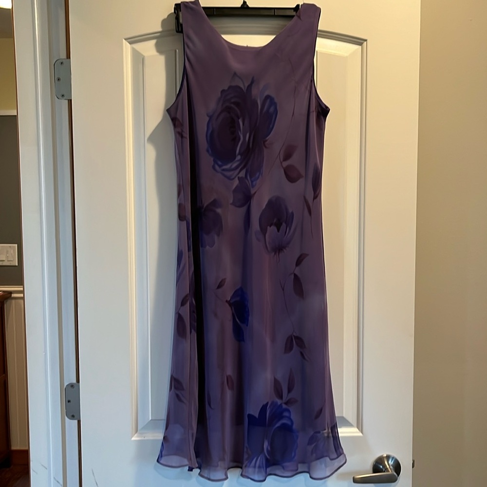 NWT Floral Purple Dress
